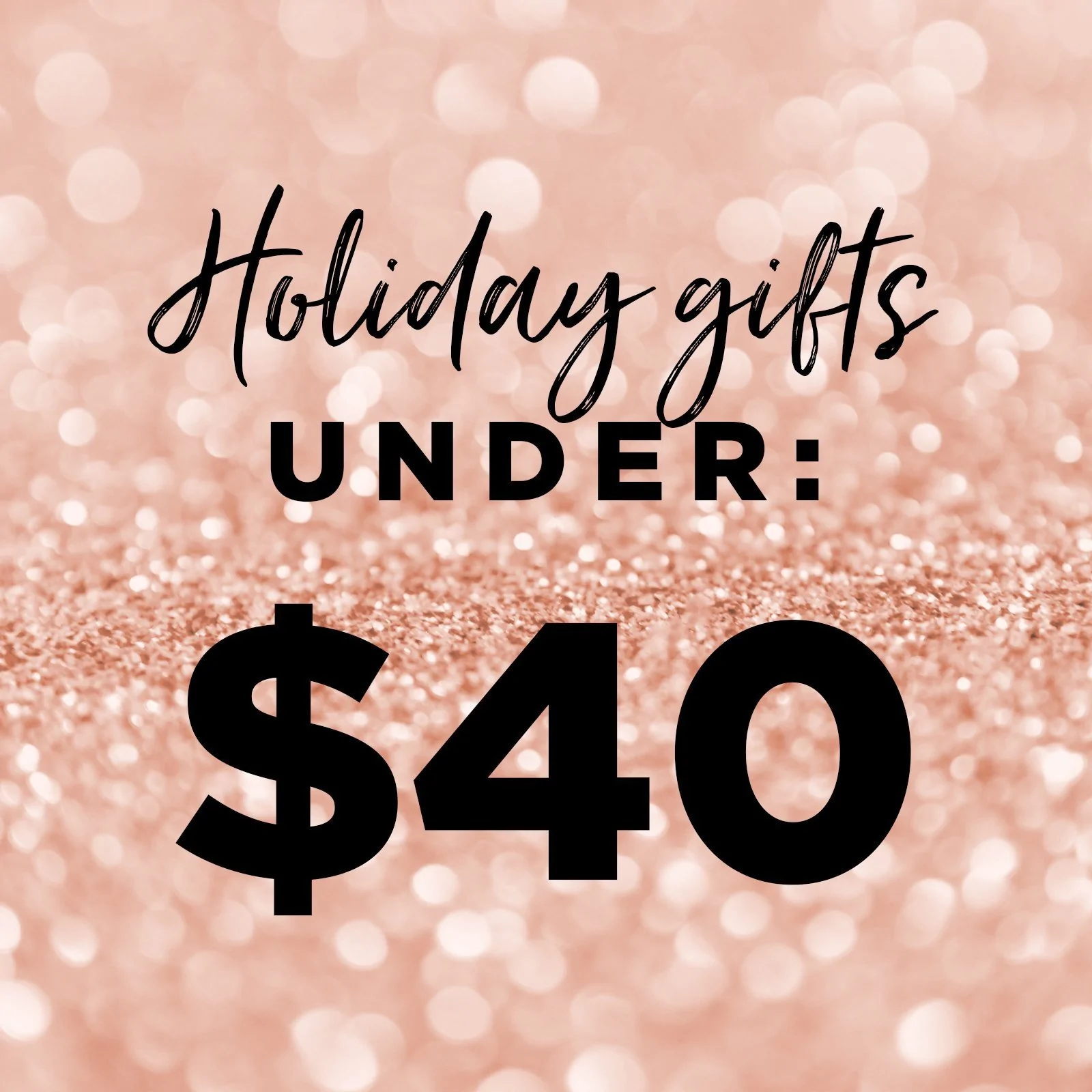 Gifts Under $40 | BAEBROW