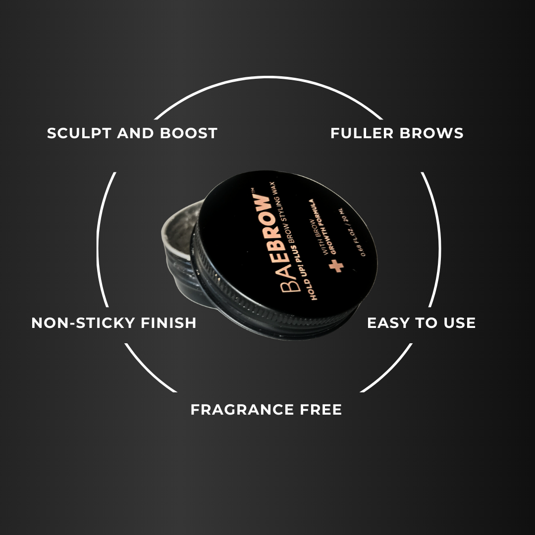 HOLD UP! PLUS Brow Styling Wax + Multitasker PRO Brush