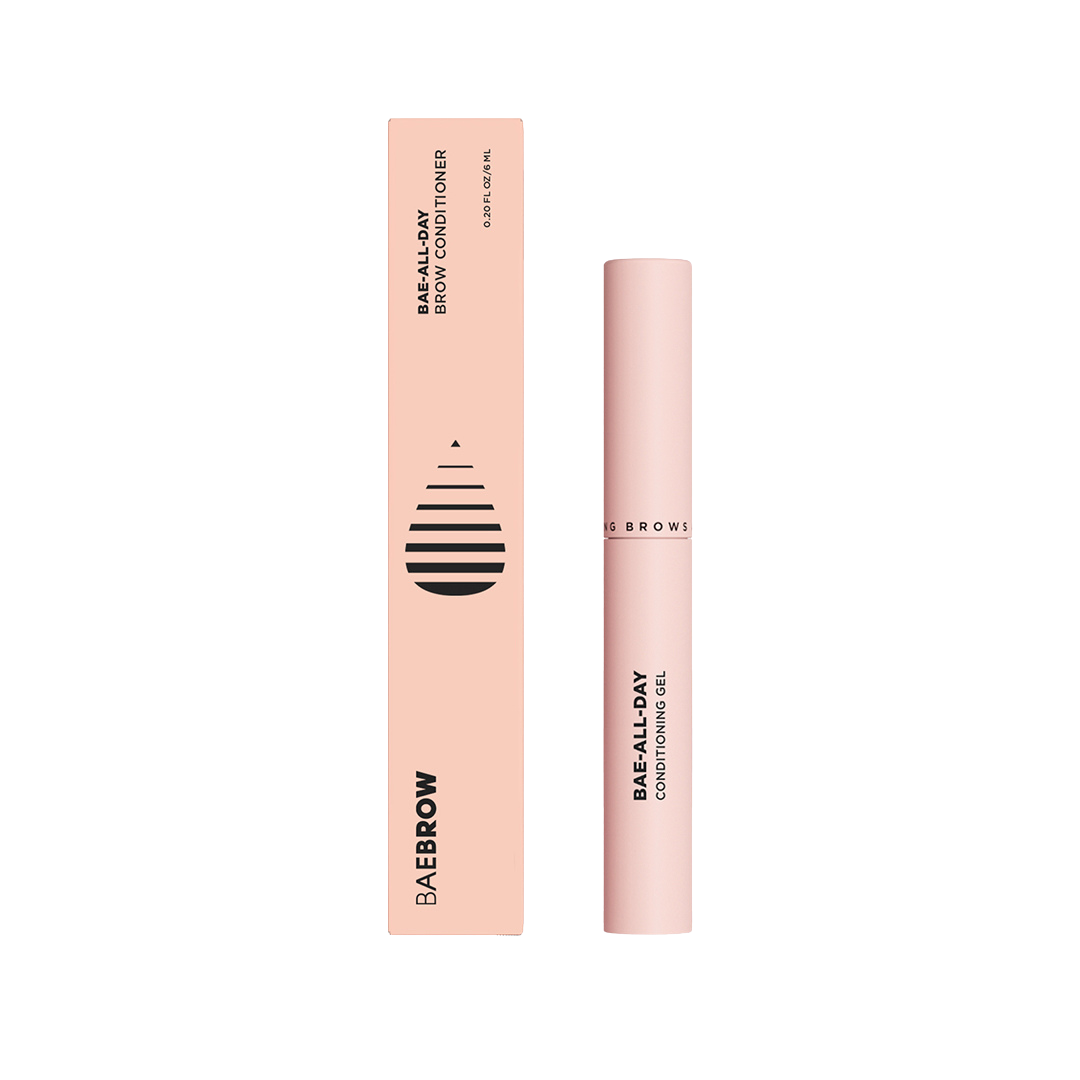 BAE-ALL-DAY is a brow and lash conditioner in light gel form designed for daily use. The non-greasy formula includes fortifiers known to promote strength, growth and conditioning of brows. 