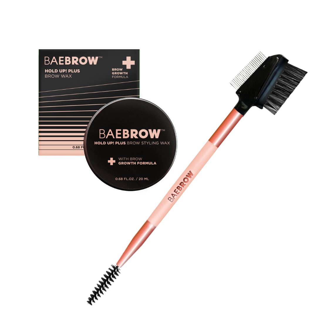 HOLD UP! Flexible Brow Wax + Multitasker Brush