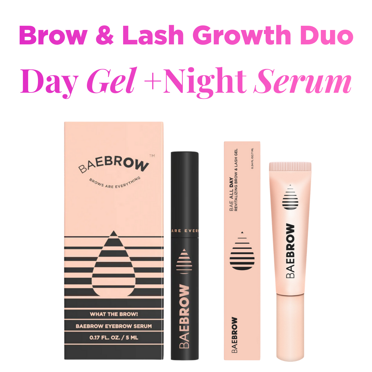 Night and Day Brow & Lash Growth & Conditioning Duo