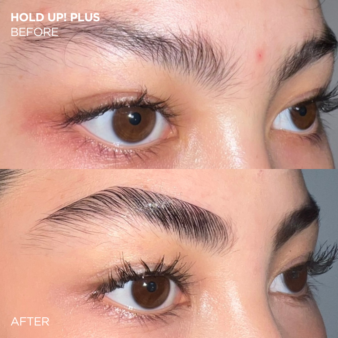 HOLD UP! PLUS Brow Styling Wax + Multitasker PRO Brush