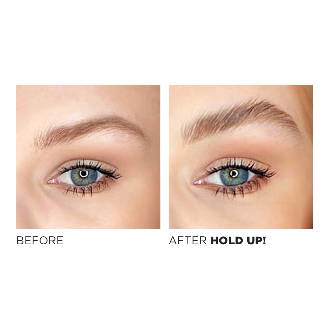 HOLD UP! Flexible Brow Wax + Dual Angled Brush