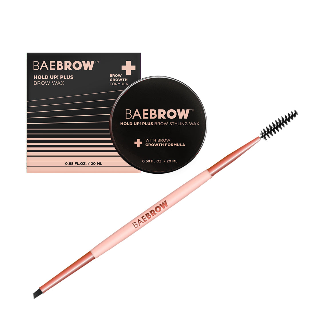 HOLD UP! Flexible Brow Wax + Dual Angled Brush