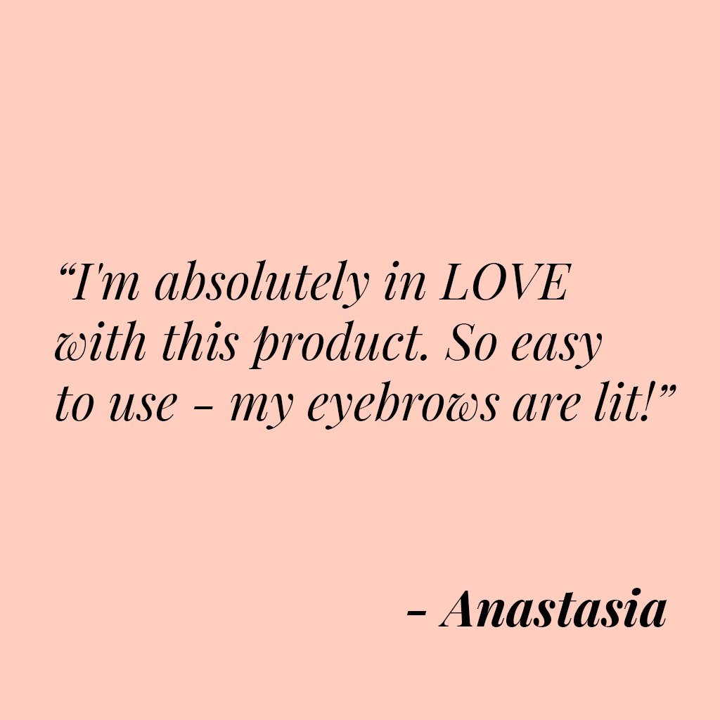 BAEBROW Instant Tint! in Dark Brown color easy application intense color no mixing gentle formula