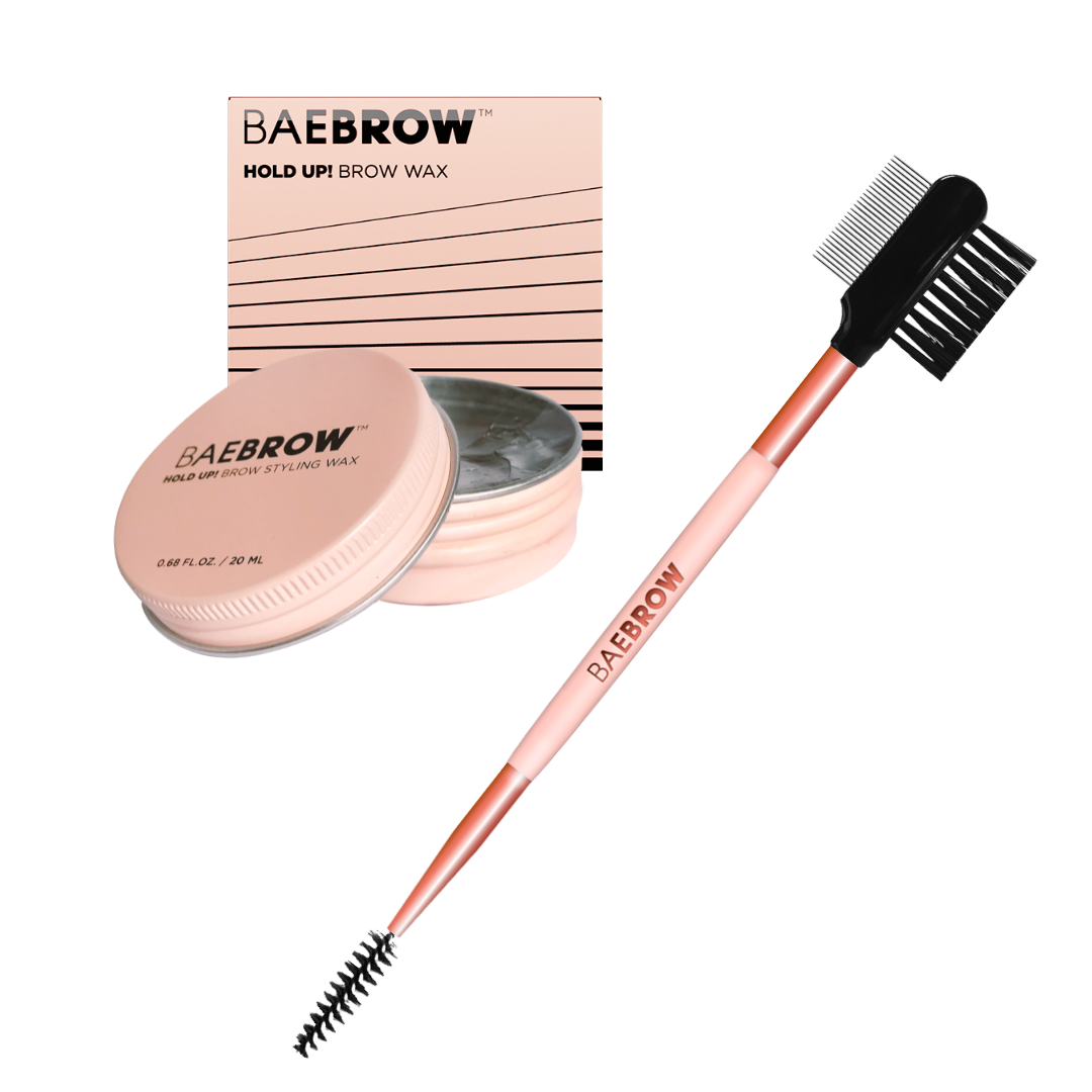 HOLD UP! Flexible Brow Wax + Multitasker Brush