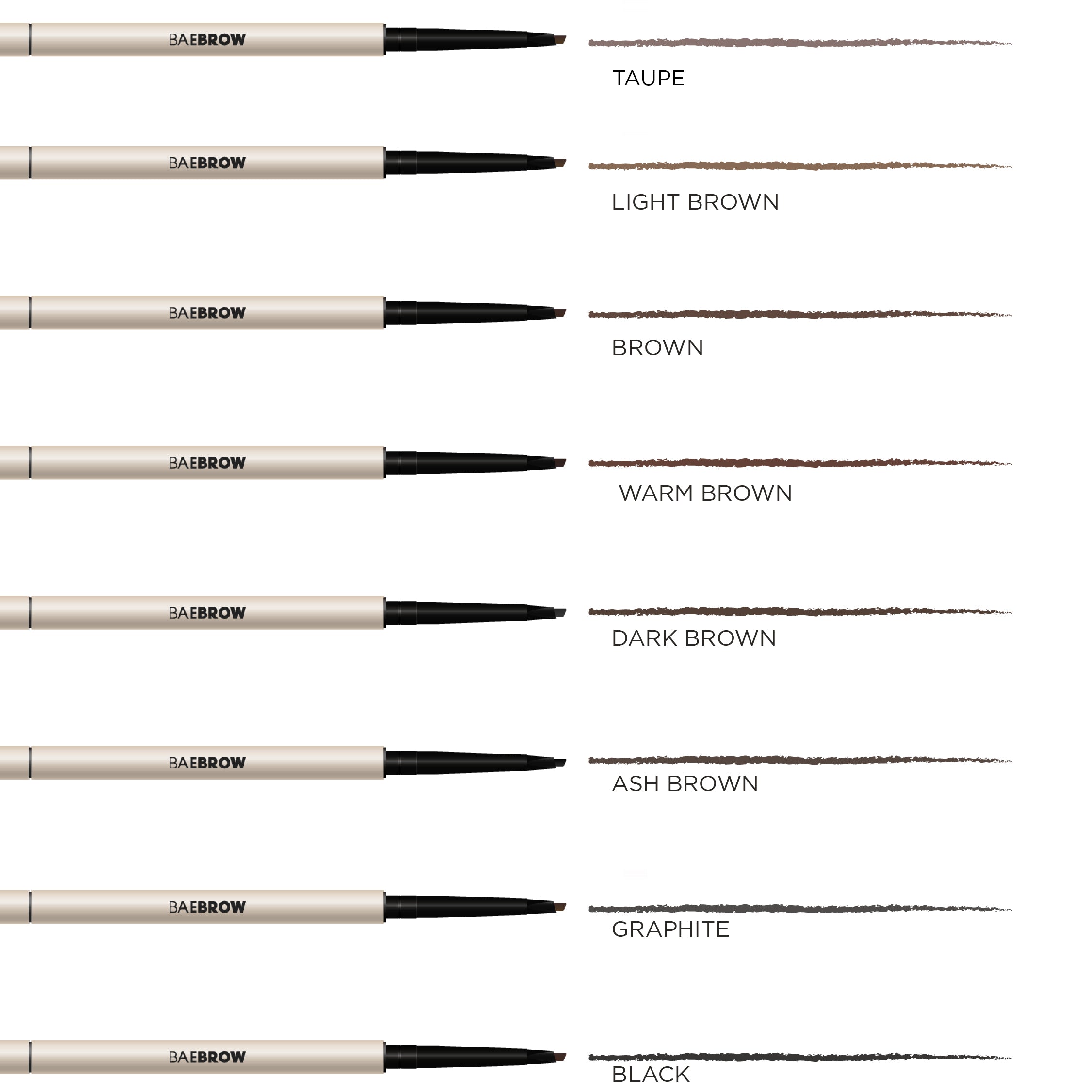 B-LINER Ultra Thin Brow Pencil - Triangle Tip