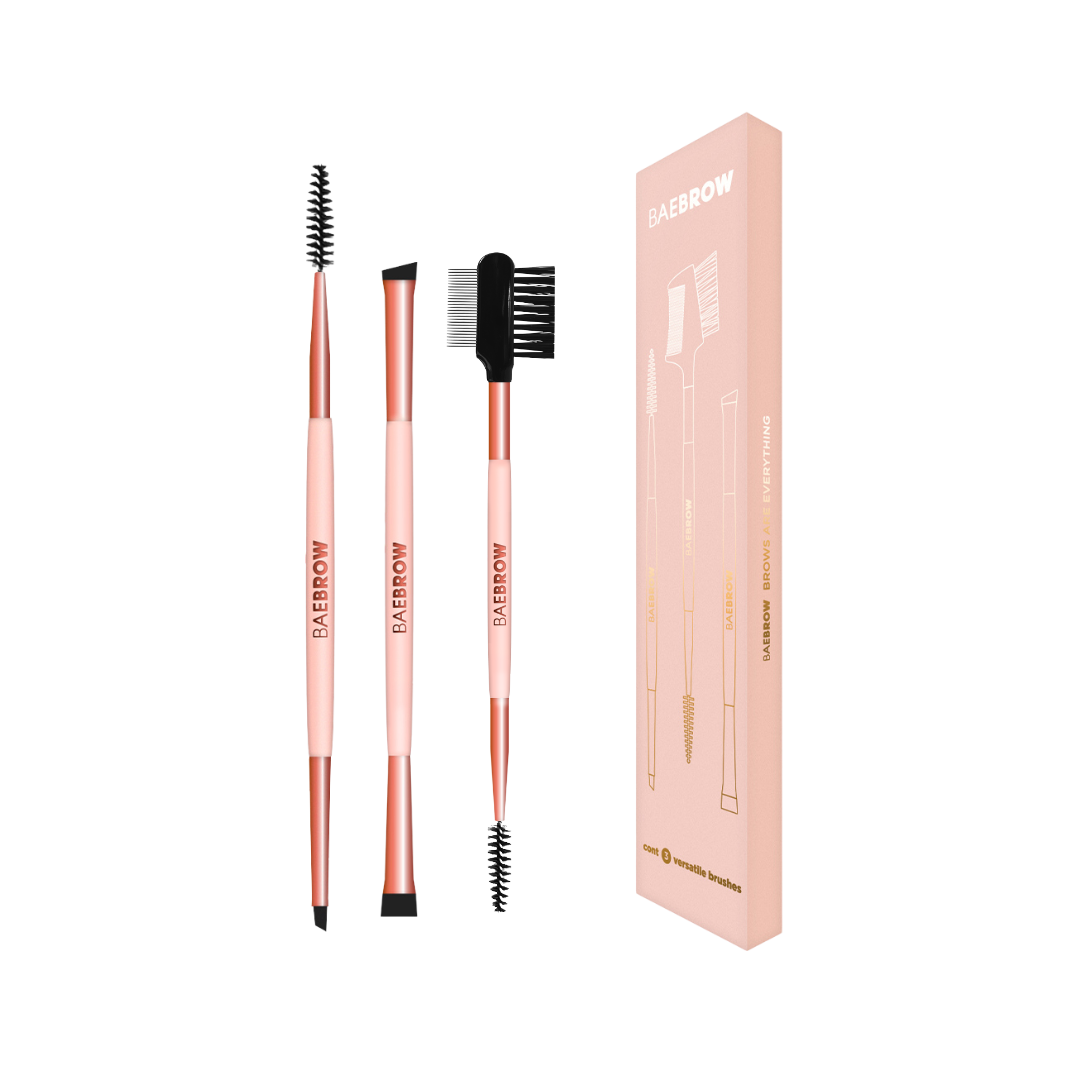 Brush Trio - Essential Brow and Lash Styling Kit