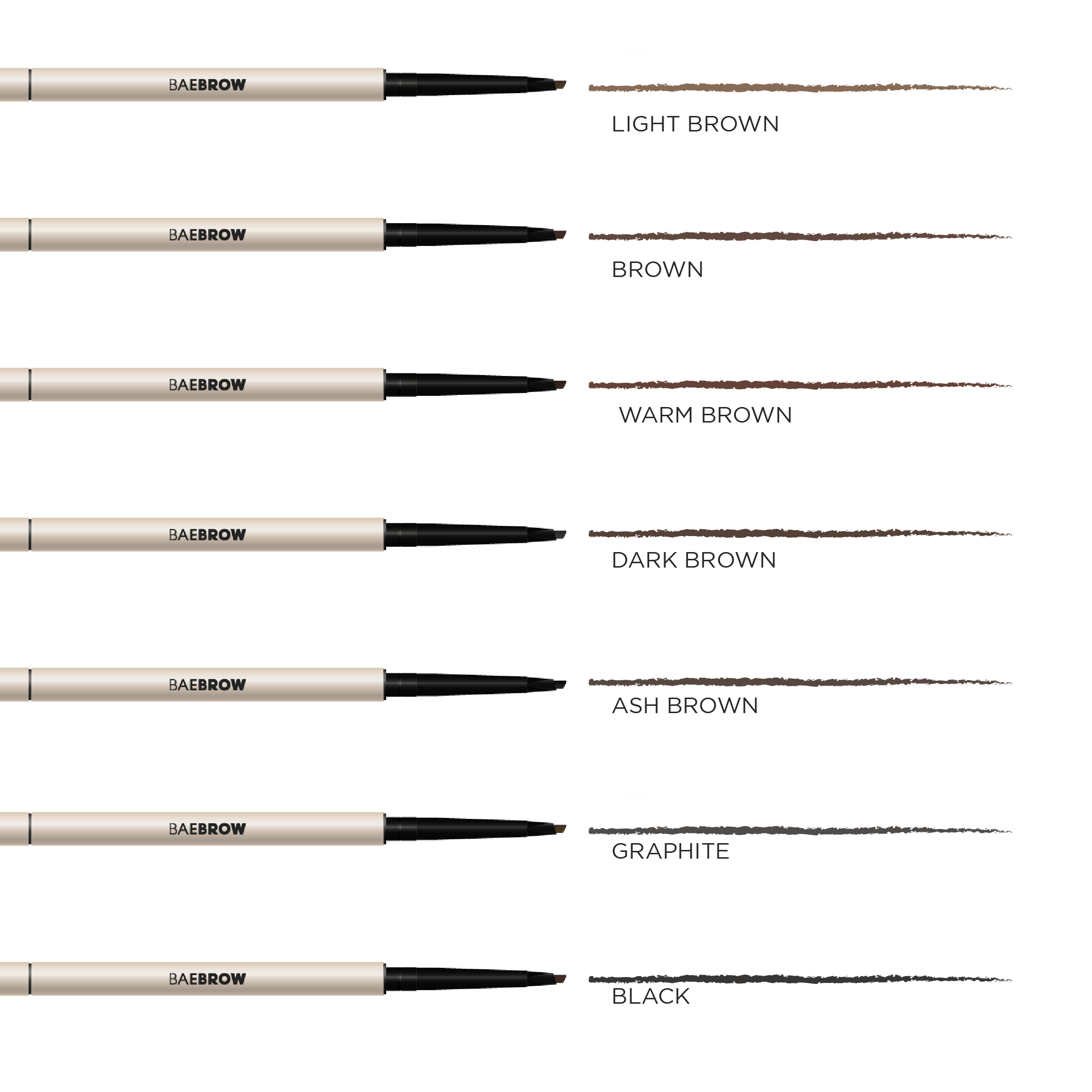 B-LINER Ultra Thin Brow Pencil - Triangle Tip