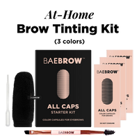 ALL CAPS Starter Kit - Color Capsules Combo Shades - BAEBROW