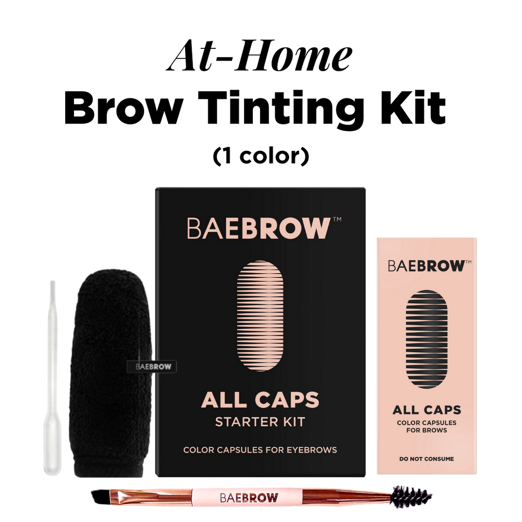 ALL CAPS Starter Kit - Powder Henna Capsules - BAEBROW